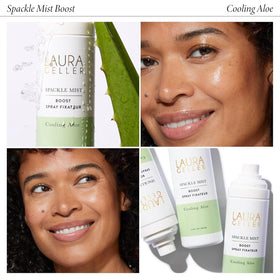 LAURA GELLER Spackle Mist Boost dewy finish makeup setter
