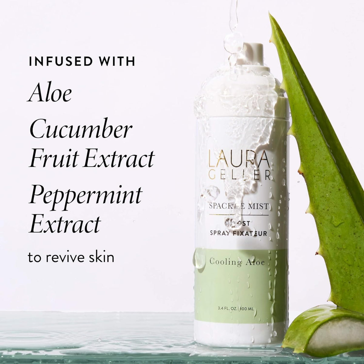 LAURA GELLER Spackle Mist Boost mist application priming makeup and setting