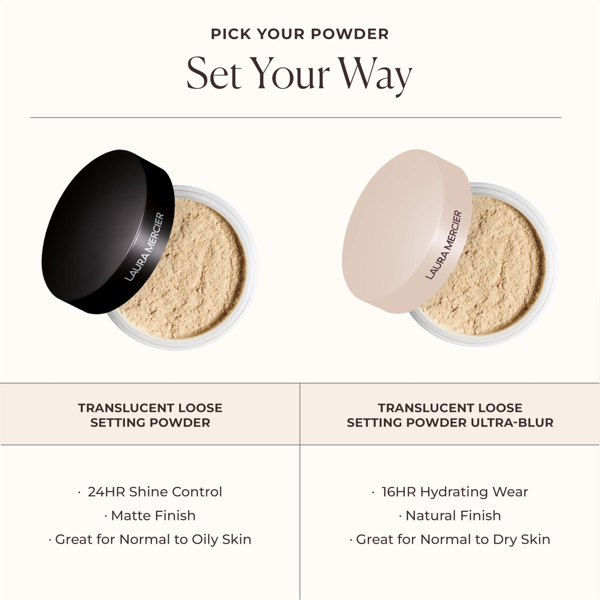 Laura Mercier Allure Best of Beauty 2025 badge highlighted on packaging.