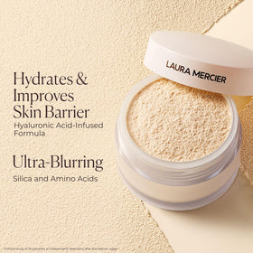 Laura Mercier amino acids support skin-friendly wear for comfortable all-day use.