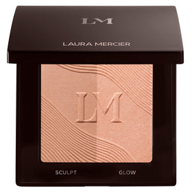 Laura Mercier Bronze Color Infusion compact open for on-the-go glow