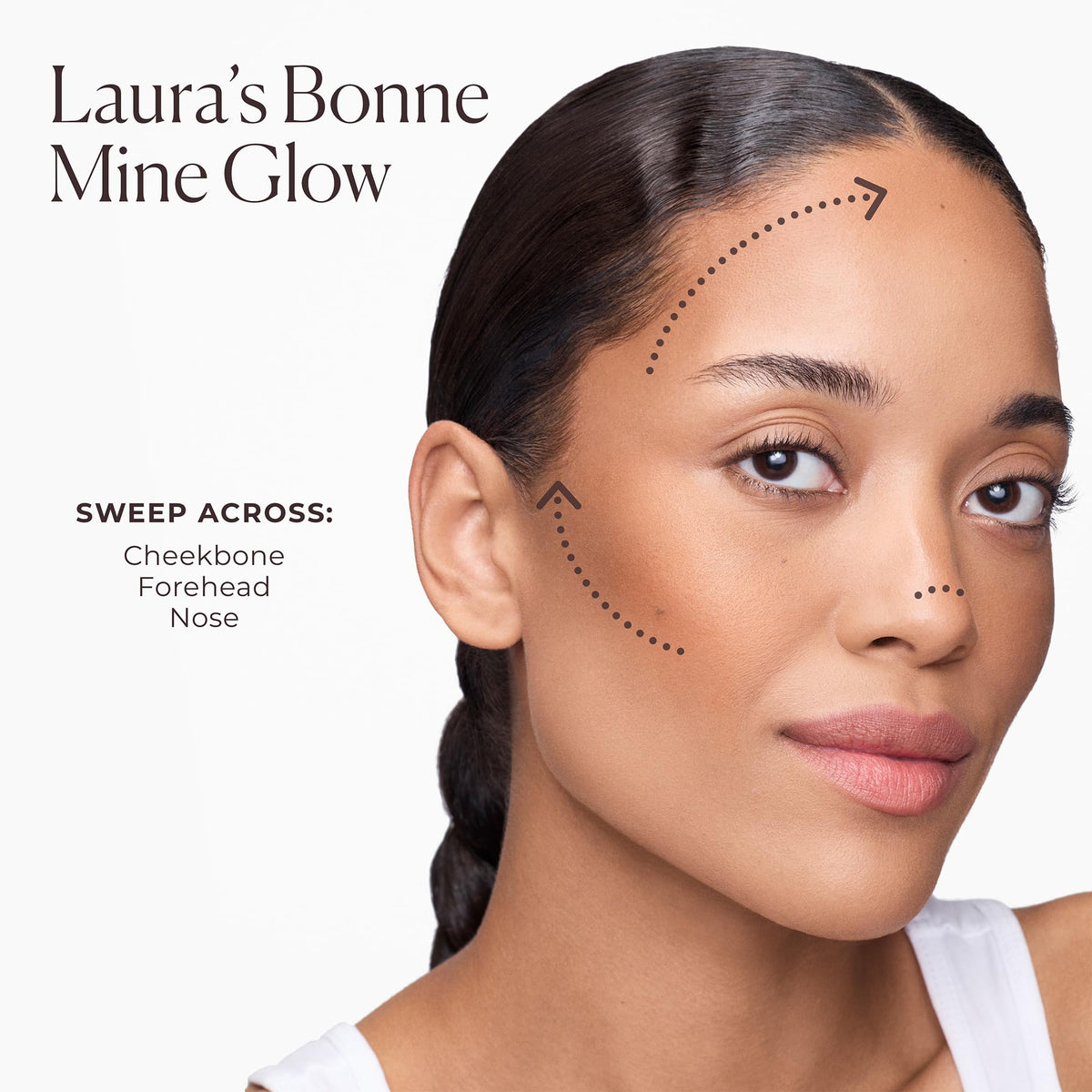 Laura Mercier Bronze Color Infusion soft-matte finish gives a blurred look