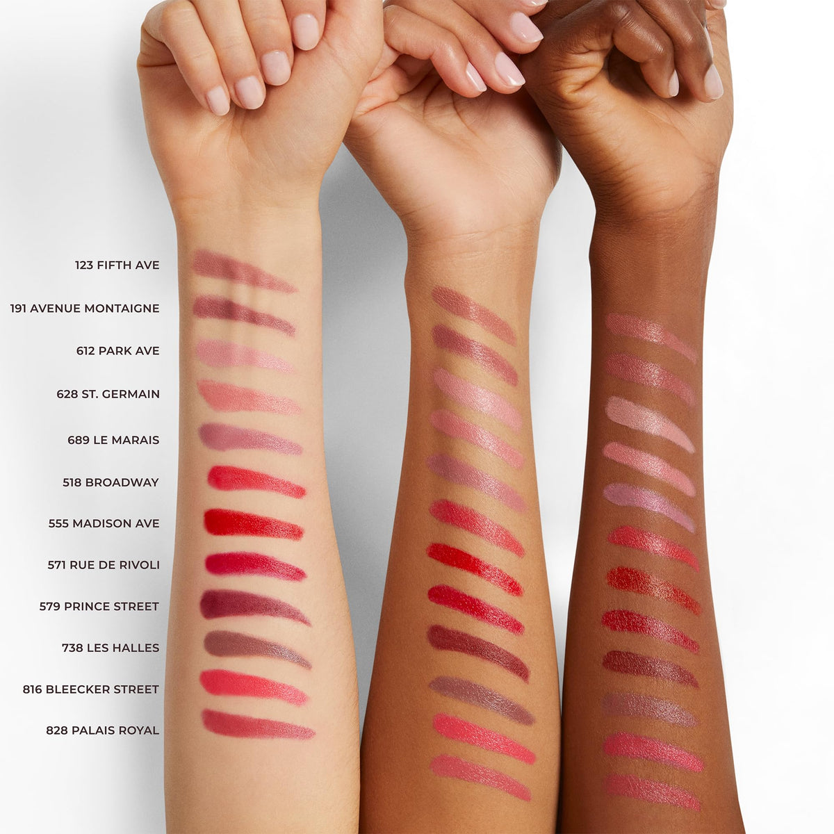Laura Mercier Caviar Hydra Crème Lipstick with hyaluronic acid infusion for lasting moisture.