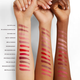 Laura Mercier Caviar Hydra Crème Lipstick with hyaluronic acid infusion for lasting moisture.