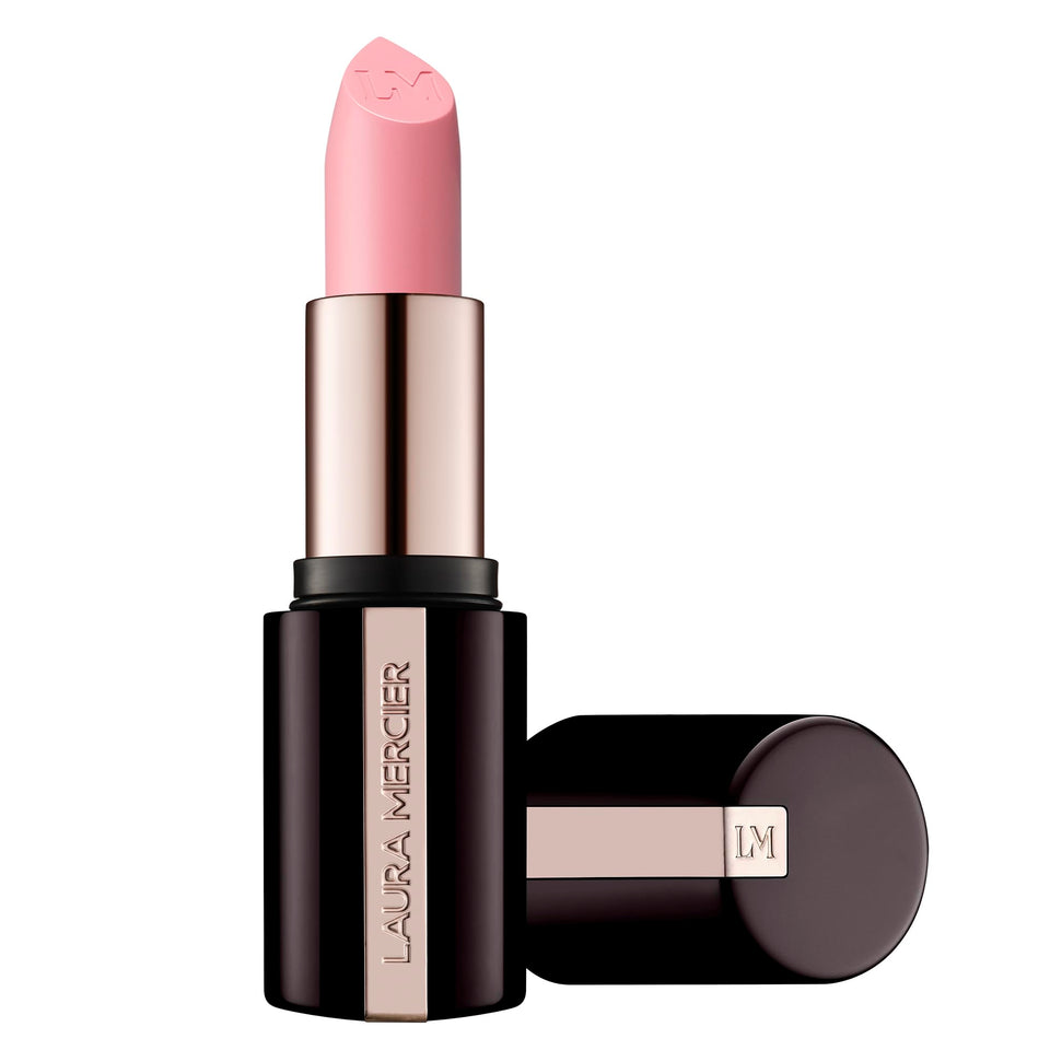 Laura Mercier Caviar Hydra Crème Lipstick packaging shows premium, luxe daily use.