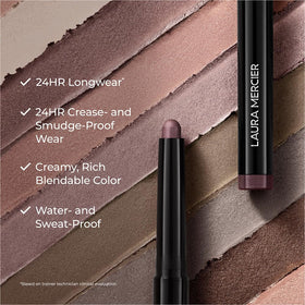 Laura Mercier Caviar Stick offers up to 24-hour wear without frequent touch-ups.