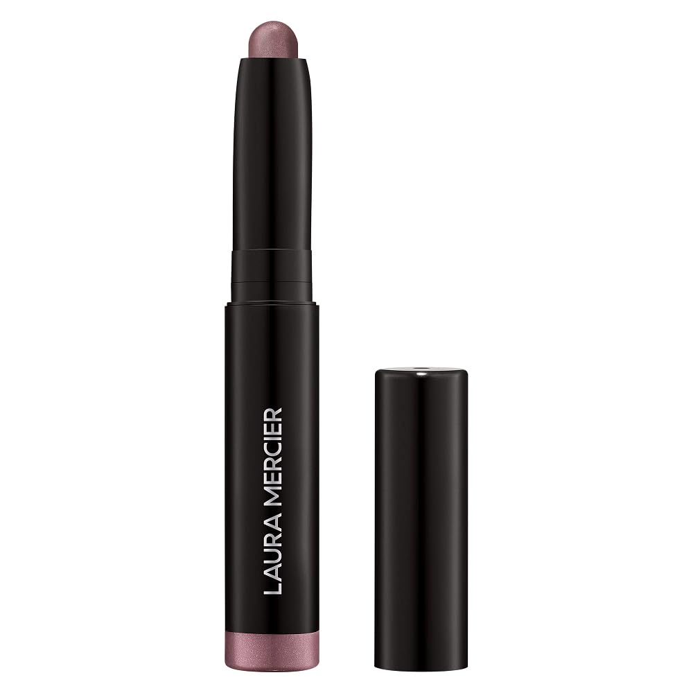 Laura Mercier Caviar Stick Amethyst application on lid for rich color and easy blending.