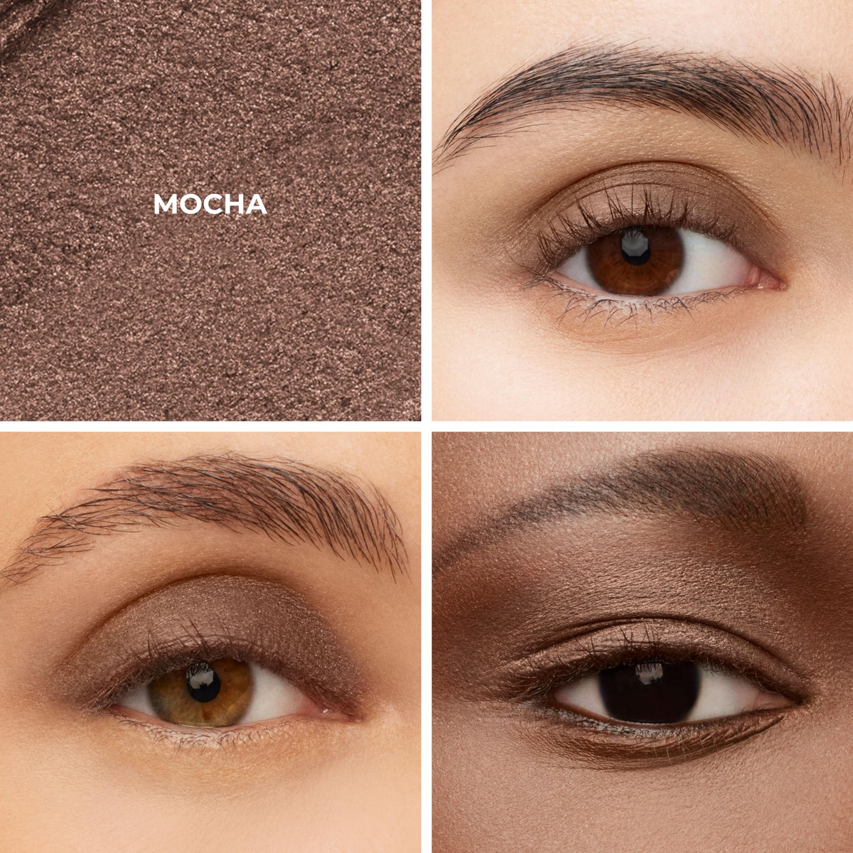 Laura Mercier Caviar Stick Mocha swatch showing creamy texture and even payoff.