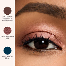Laura Mercier Caviar Stick Forbidden Rose long-wear formula prevents fading through the day