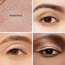 Laura Mercier Caviar Stick Matte Rose provides lasting, crease-free color.