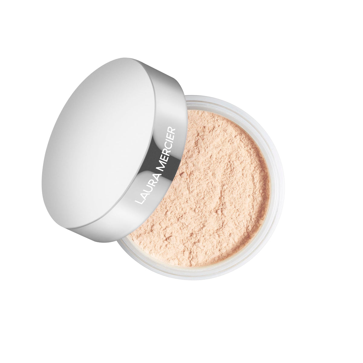 Laura Mercier Light Catcher Powder delivers a soft-focus finish for luminous skin.