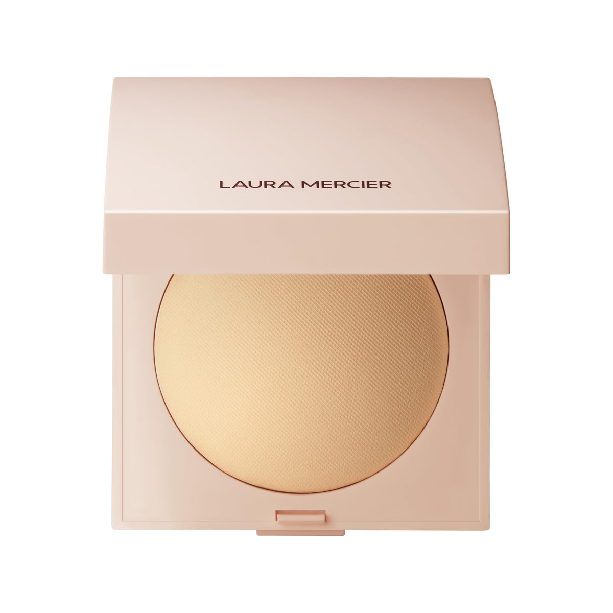 Laura Mercier Real Flawless powder compact with luminous finish for natural glow.