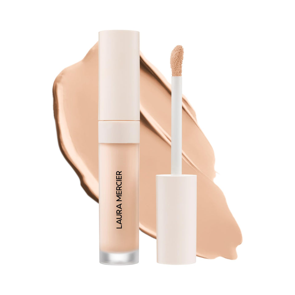 Laura Mercier Real Flawless Serum Concealer application for hydration and quick concealment