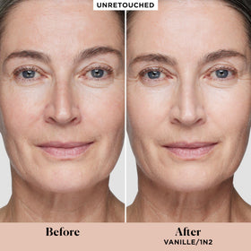 Laura Mercier Real Flawless Weightless Foundation application demo for seamless skin