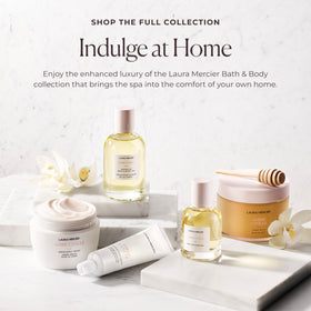 Laura Mercier Serum Body Cream Ambre Vanille fragrance enhances daily self-care ritual.