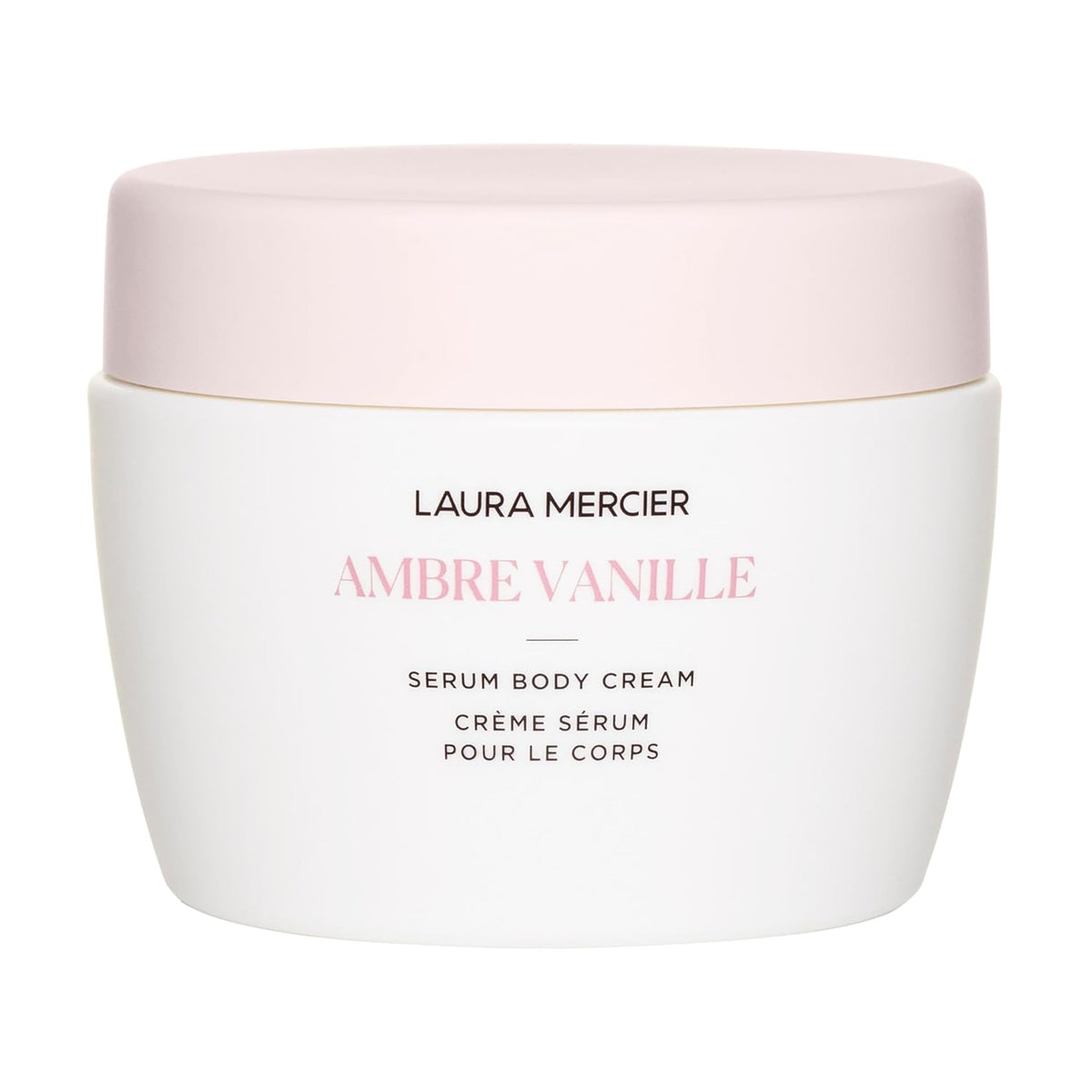 Laura Mercier Serum Body Cream bottle pump enables easy application and instant hydration.