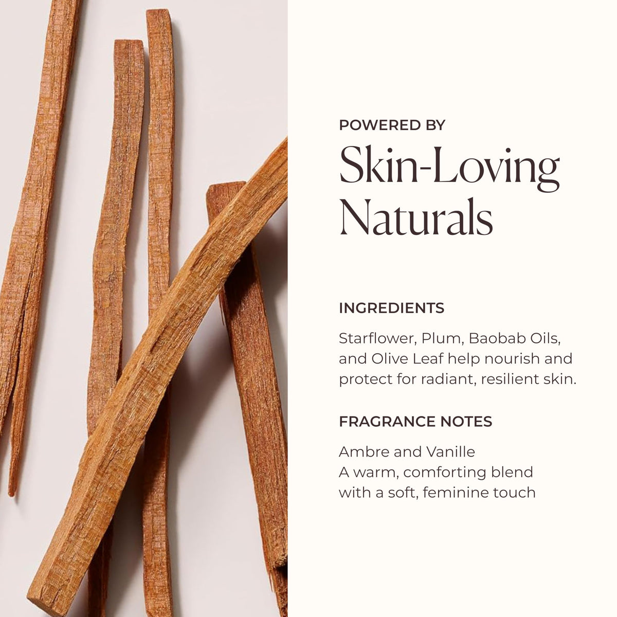 Laura Mercier Serum Body Cream with Shea Butter softens skin and adds lasting suppleness.