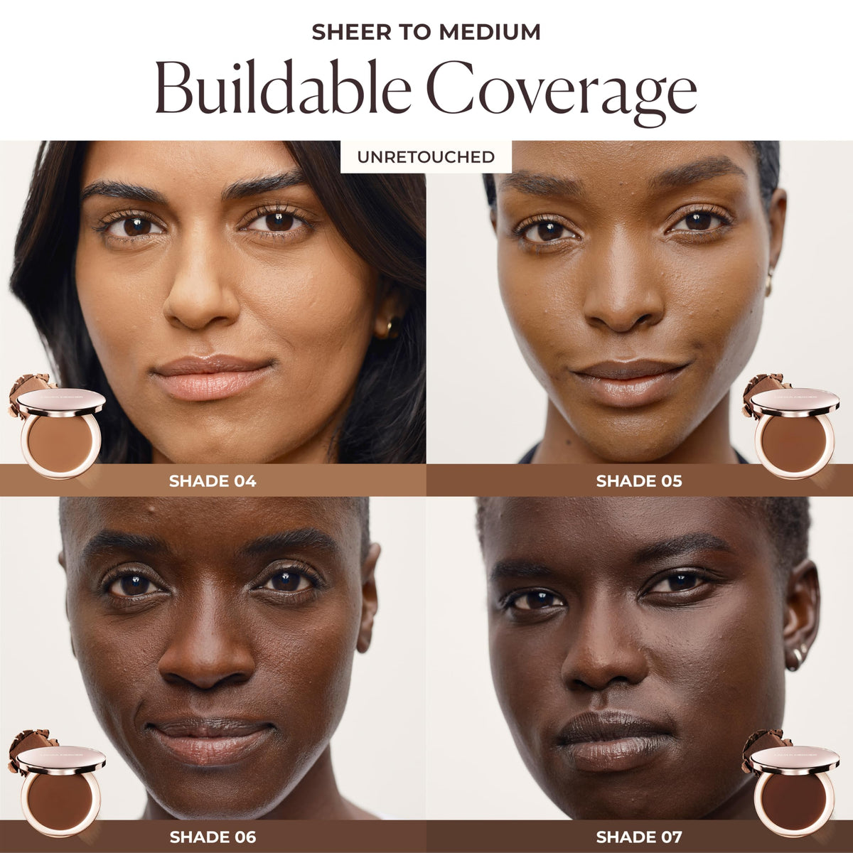 Model wearing balm demonstrates 12-hour wear.