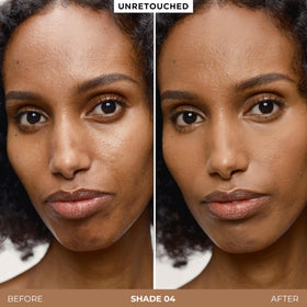 Close-up applicator for Laura Mercier Tinted Blur Balm for precise use.