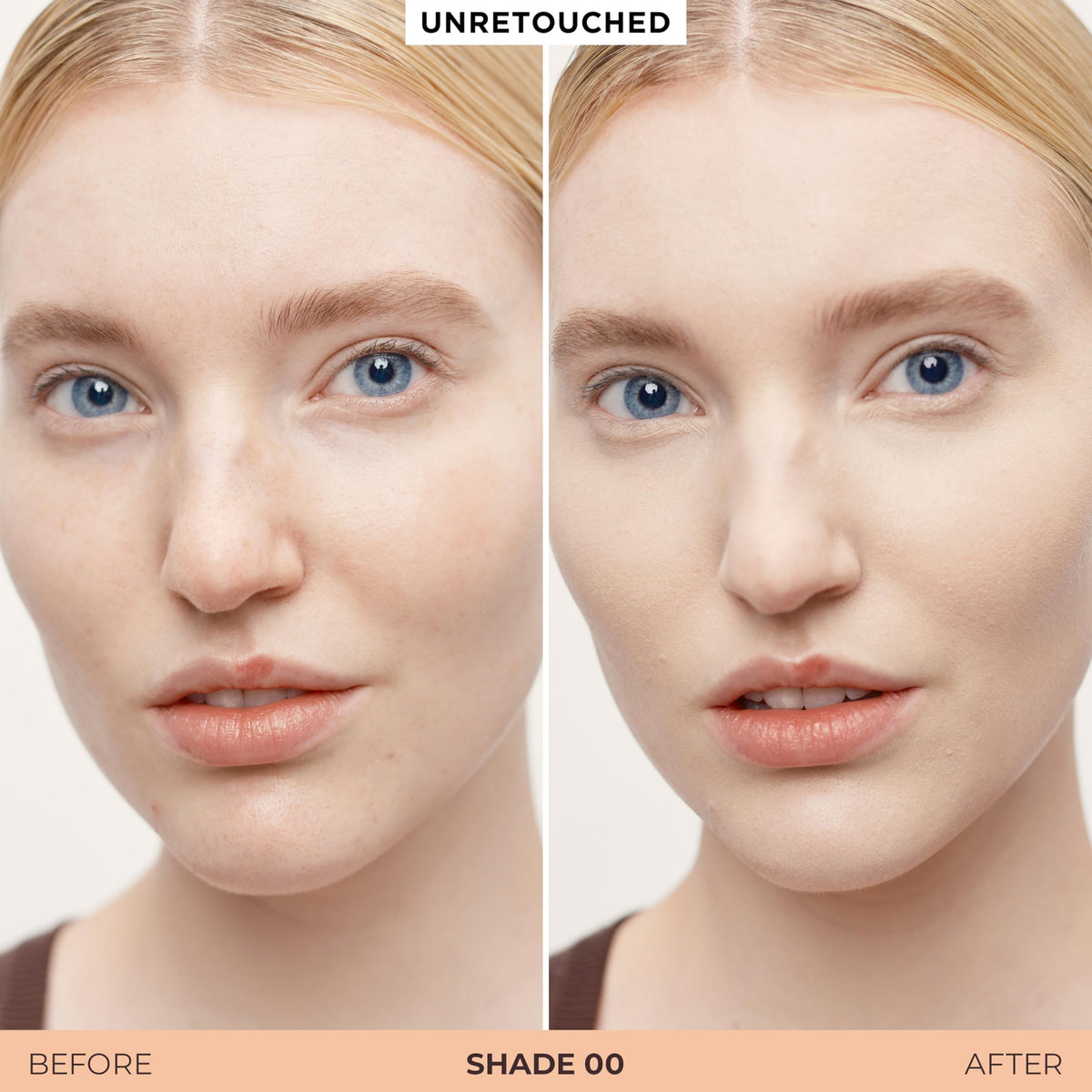 Laura Mercier Tinted Blur Balm tube in shade 00 ready for application.