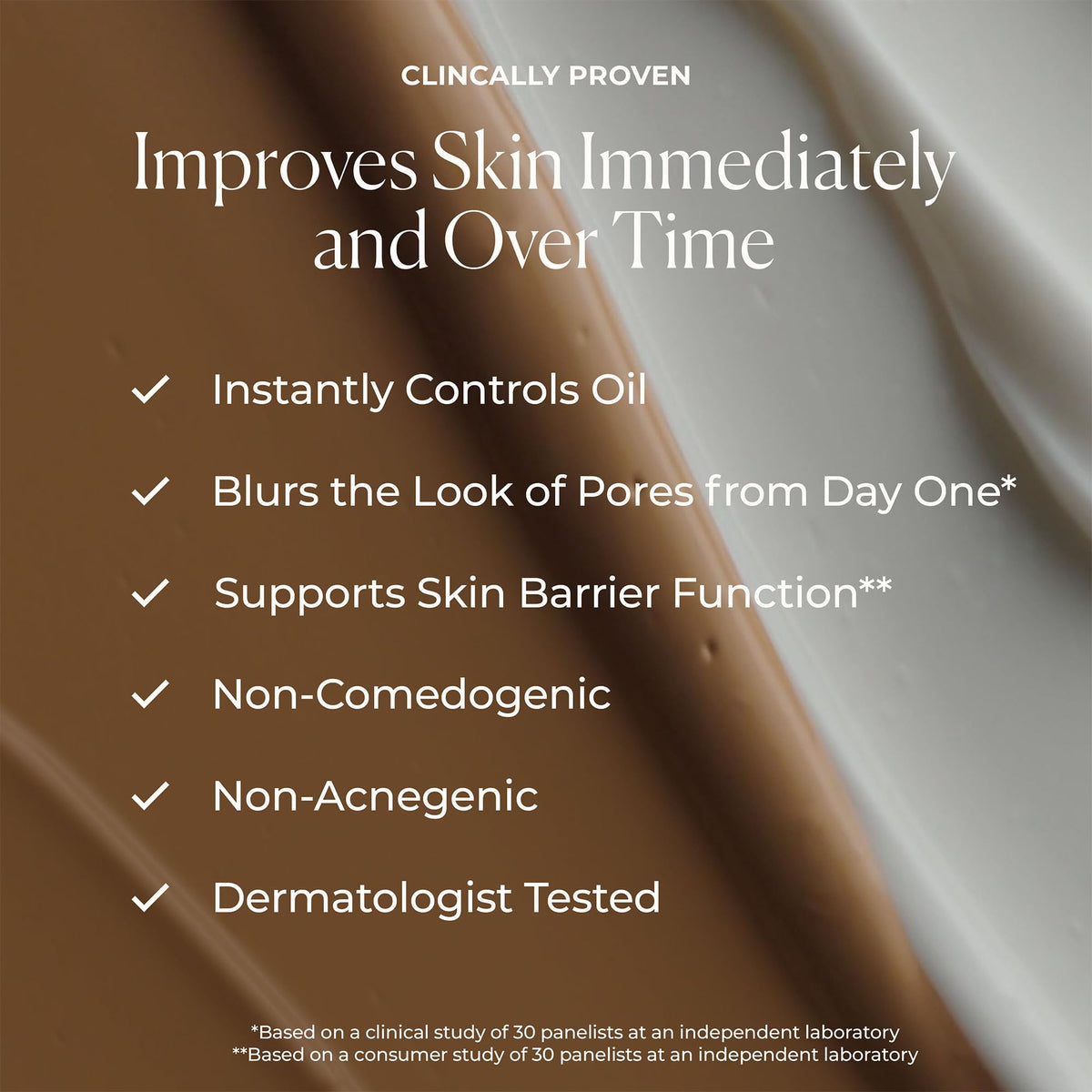 Laura Mercier SPF 30 protection shown in sunlit application for everyday skin protection