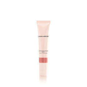 Laura Mercier Tinted Moisturizer Blush swatch shows natural buildable color on skin