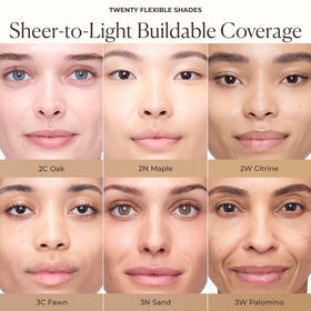 Laura Mercier Tinted Moisturizer keeps skin hydrated and plump for hours.