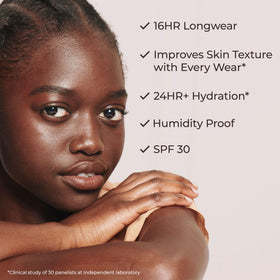 Laura Mercier SPF 30 protection with dewy finish