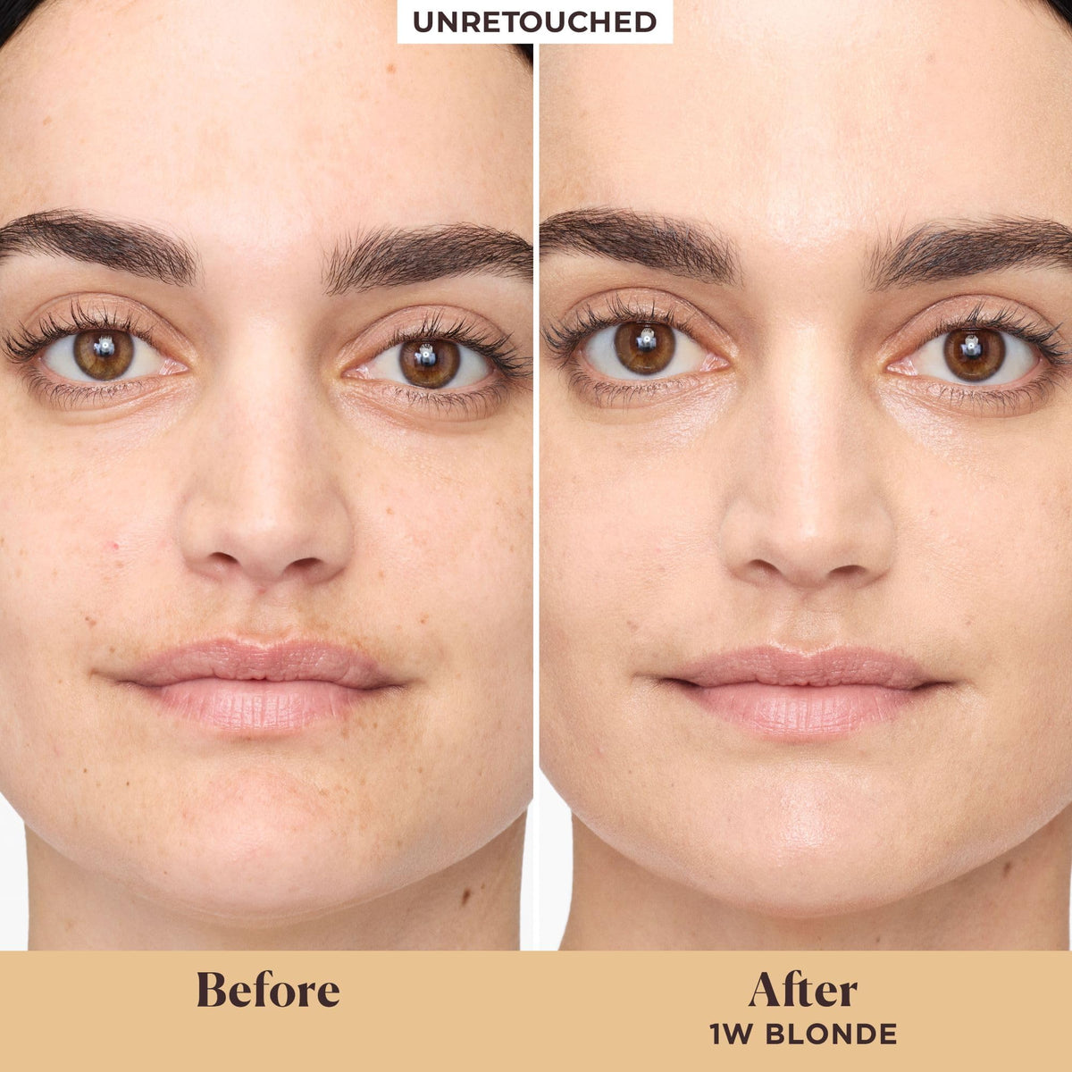 Swatches of Laura Mercier Tinted Moisturizer show sheer to light coverage
