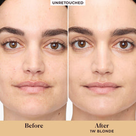 Swatches of Laura Mercier Tinted Moisturizer show sheer to light coverage