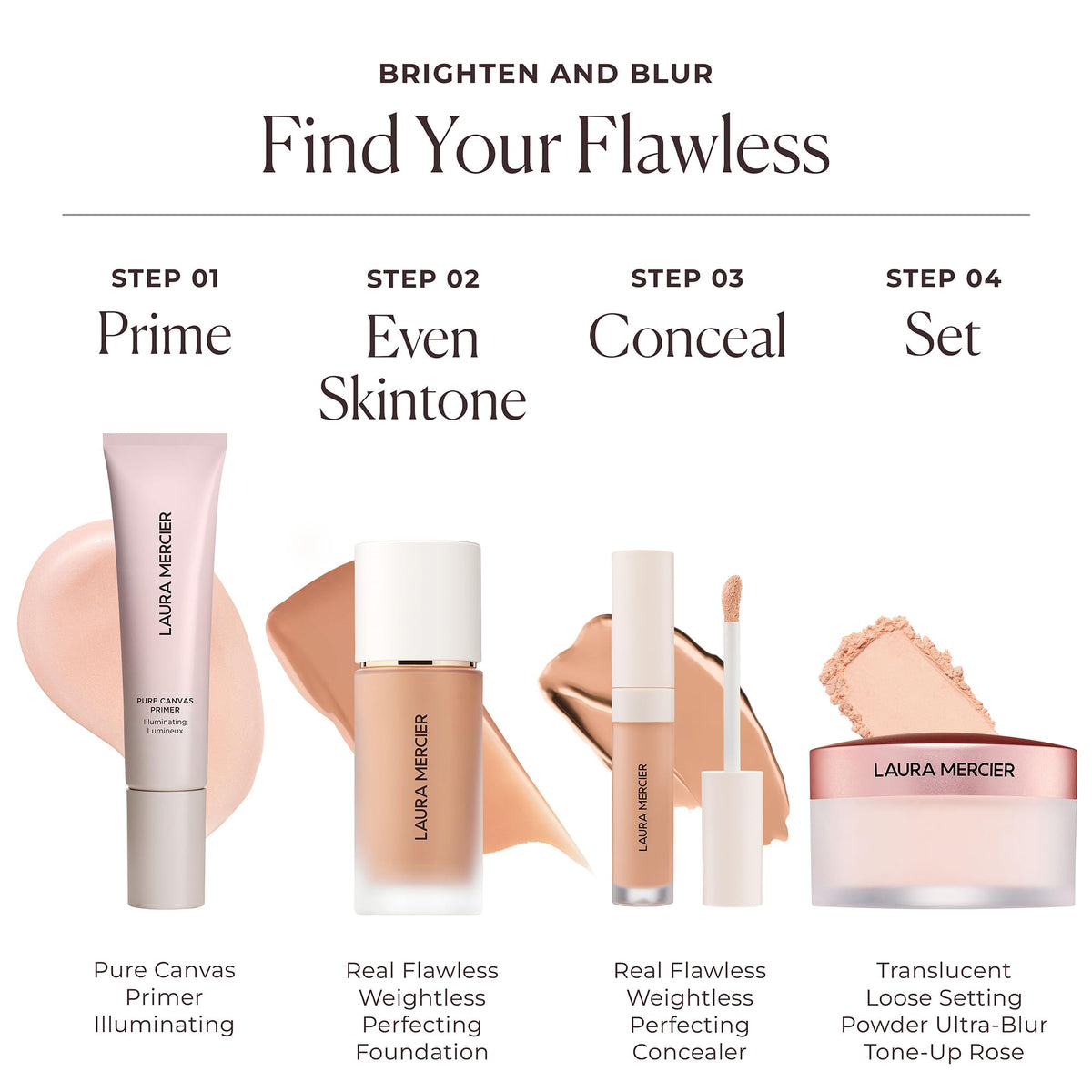 Laura Mercier Tone-Up Rose mini travel-size powder ideal for on-the-go touch-ups.