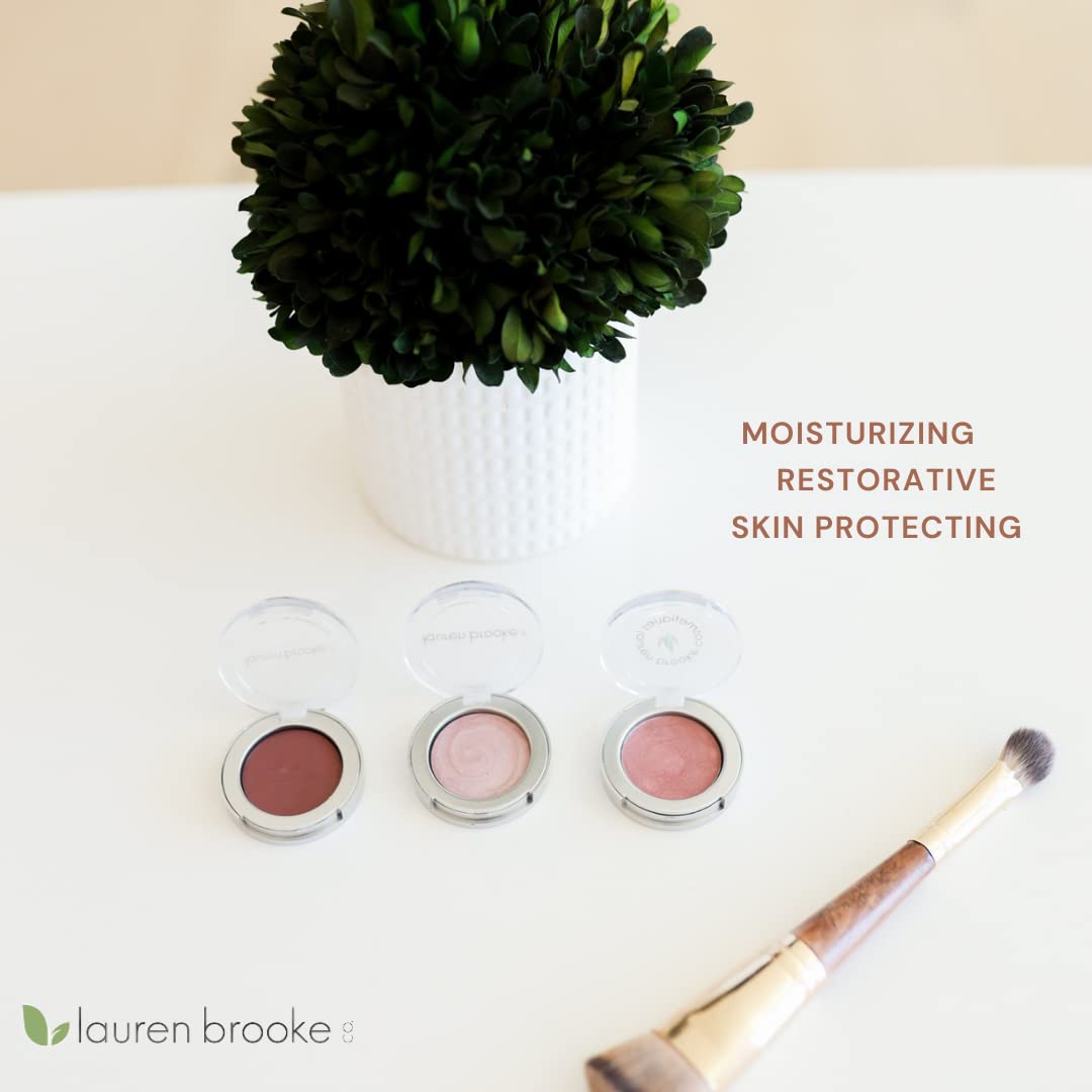 Lauren Brooke Cosmetiques Plum Fairy Matte swatch for smooth blending