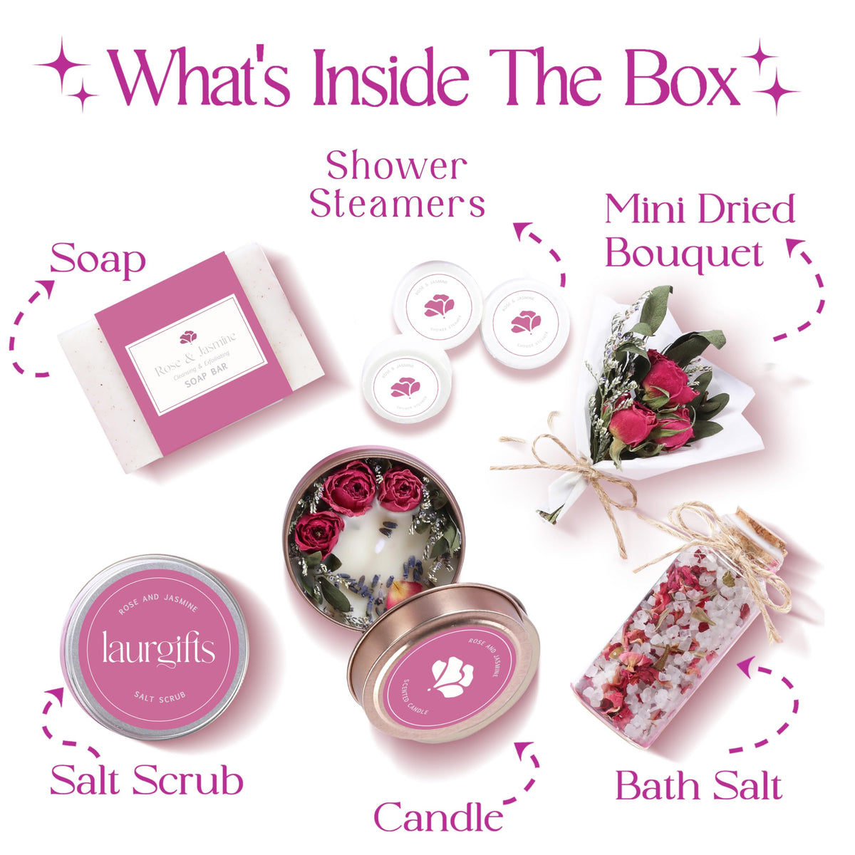 LaurGifts handmade soap promotes gentle cleansing and spa-like lather.