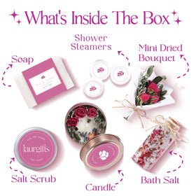 LaurGifts handmade soap promotes gentle cleansing and spa-like lather.