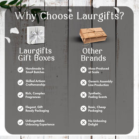 LaurGifts mini dried bouquet, delicate decoration for gifting.