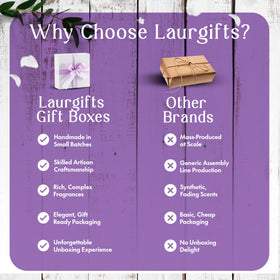 LaurGifts mini dried flower bouquet adding natural decor and restful aroma