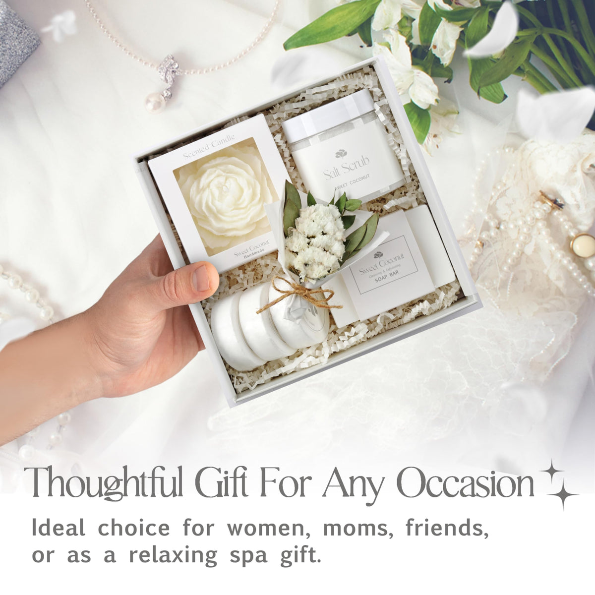 LaurGifts self-care gift set suitable for many occasions.