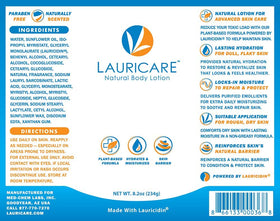 Lauricare duo bundle display for bath time routine
