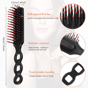 Lauwell compact travel brush with hanging hole and cap for clean, portable use.