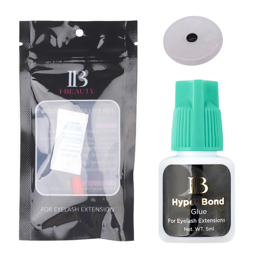 LAVALANDO Hyper Bond lash glue bottle showing fast-dry formula for salons.