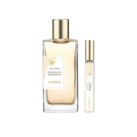 Lavanila Pure Vanilla Perfume Set bottles show a long-lasting fragrance for daily wear.