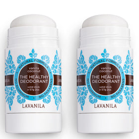 Lavanila Vanilla Coconut application glide demonstrates smooth, sheer daily freshness.