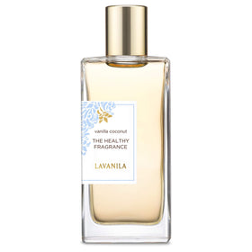 Lavanila Vanilla Coconut Perfume bottle showing creamy vanilla and coconut notes for lasting scent