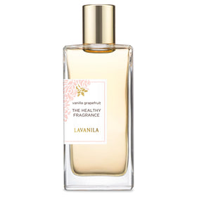 Lavanila Vanilla Grapefruit perfume bottle featuring uplifting citrus and vanilla warmth.