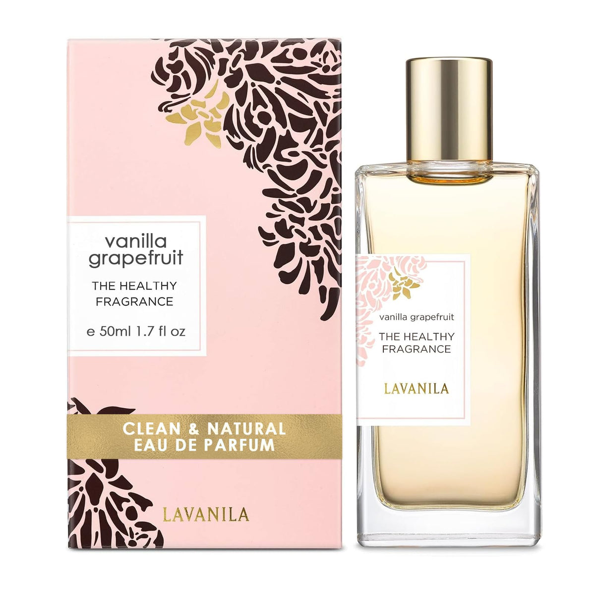 Lavanila Vanilla Grapefruit cap close-up for easy daily application.