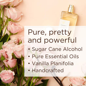 LAVANILA Vanilla Grapefruit roller showcases a travel-friendly application for on-the-go freshening.