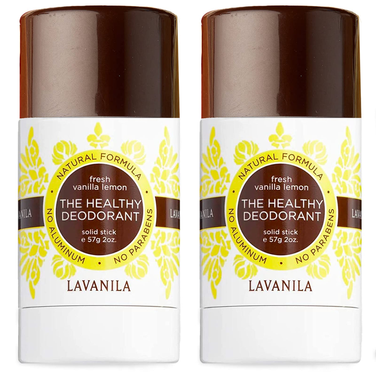 Lavanila Vanilla Lemon deodorant applied after shower for a clean feeling.