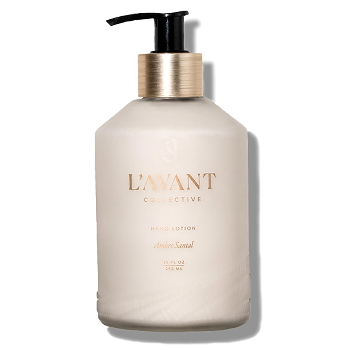 L'AVANT Collective high performing hand lotion pump delivers spa like hydration.