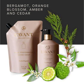 L'AVANT Collective refill packaging showing eco-friendly design and sustainability.