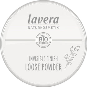 Lavera Invisible Finish Powder packaging highlights premium quality and portability.